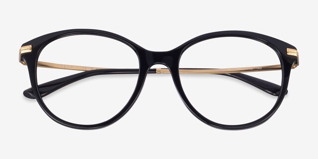 Vogue Eyewear VO5423 Shiny Black MetalEyeglass Frames from EyeBuyDirect, Closed View