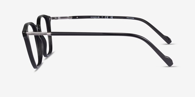 Vogue Eyewear VO5433 Shiny Black AcetateEyeglass Frames from EyeBuyDirect, Side View