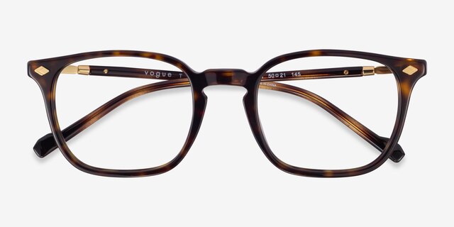 Vogue Eyewear VO5433 Tortoise AcetateEyeglass Frames from EyeBuyDirect, Closed View