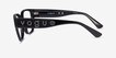 Vogue Eyewear VO5458B Shiny Black PlasticEyeglass Frames from EyeBuyDirect, Side View
