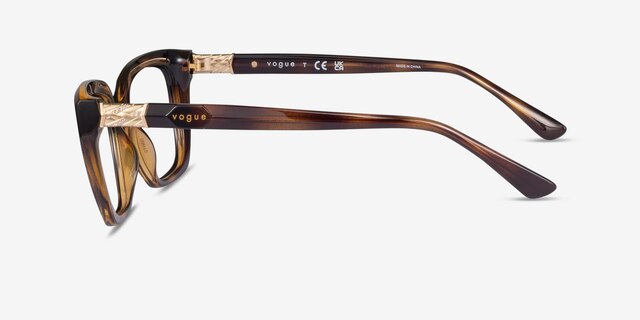 Vogue Eyewear VO5477B Tortoise PlasticEyeglass Frames from EyeBuyDirect, Side View