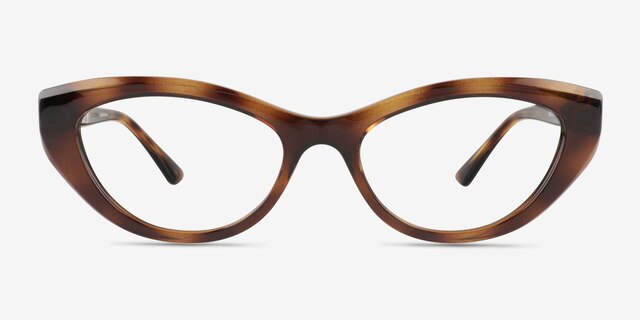 Vogue Eyewear VO5478B Tortoise PlasticEyeglass Frames from EyeBuyDirect, Front View