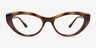 Vogue Eyewear VO5478B Tortoise PlasticEyeglass Frames from EyeBuyDirect, Front View
