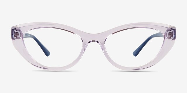 Vogue Eyewear VO5478B Transparent Purple PlasticEyeglass Frames from EyeBuyDirect, Front View