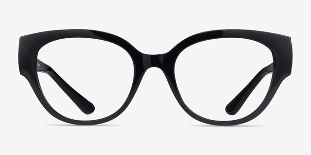 Vogue Eyewear VO5482 Shiny Black PlasticEyeglass Frames from EyeBuyDirect, Front View