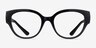 Vogue Eyewear VO5482 Shiny Black PlasticEyeglass Frames from EyeBuyDirect, Front View