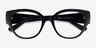 Vogue Eyewear VO5482 Shiny Black PlasticEyeglass Frames from EyeBuyDirect, Closed View