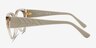 Vogue Eyewear VO5482 Transparent Champagne PlasticEyeglass Frames from EyeBuyDirect, Side View