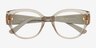 Vogue Eyewear VO5482 Transparent Champagne PlasticEyeglass Frames from EyeBuyDirect, Closed View
