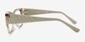 Vogue Eyewear VO5483 Transparent Champagne PlasticEyeglass Frames from EyeBuyDirect, Side View