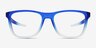 Oakley Centerboard Blue PlasticEyeglass Frames from EyeBuyDirect, Front View