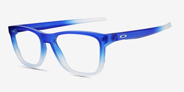 Oakley Centerboard Blue PlasticEyeglass Frames from EyeBuyDirect, Angle View