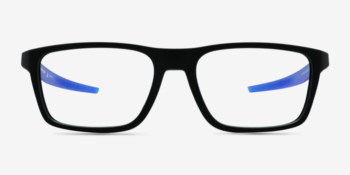 Oakley Port Bow Noir Plastique Montures de lunettes de vue d'EyeBuyDirect