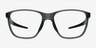 Oakley Futurity Rs Gray Eco-friendlyEyeglass Frames from EyeBuyDirect, Front View