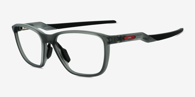 Oakley Futurity Rs Gray Eco-friendlyEyeglass Frames from EyeBuyDirect, Angle View