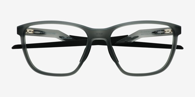 Oakley Futurity Rs Gray Eco-friendlyEyeglass Frames from EyeBuyDirect, Closed View