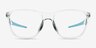 Oakley Futurity Rs Clear Eco-friendlyEyeglass Frames from EyeBuyDirect, Front View
