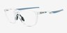 Oakley Futurity Rs Clear Eco-friendlyEyeglass Frames from EyeBuyDirect, Angle View