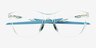 Oakley Futurity Rs Clear Eco-friendlyEyeglass Frames from EyeBuyDirect, Closed View