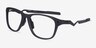 Oakley Cerebral Black Eco-friendlyEyeglass Frames from EyeBuyDirect, Angle View