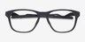 Oakley Cerebral Black Eco-friendlyEyeglass Frames from EyeBuyDirect, Closed View