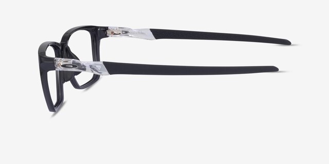 Oakley Double Down Black PlasticEyeglass Frames from EyeBuyDirect, Side View