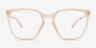 Oakley Bmng Sq Coral Eco-friendlyEyeglass Frames from EyeBuyDirect, Front View
