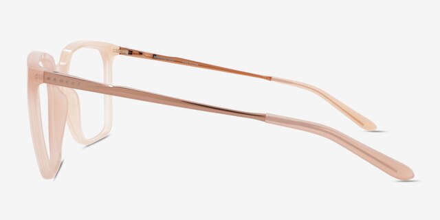 Oakley Bmng Sq Coral Eco-friendlyEyeglass Frames from EyeBuyDirect, Side View