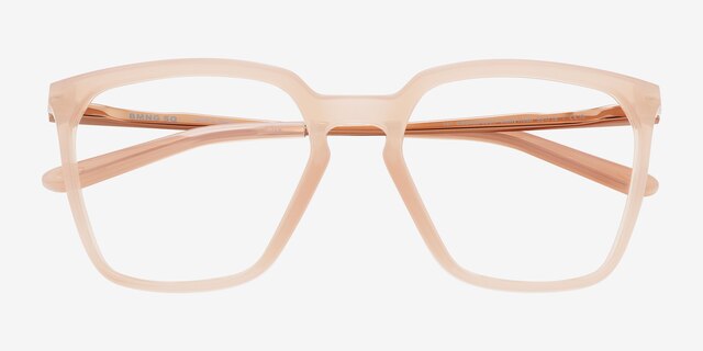 Oakley Bmng Sq Coral Eco-friendlyEyeglass Frames from EyeBuyDirect, Closed View
