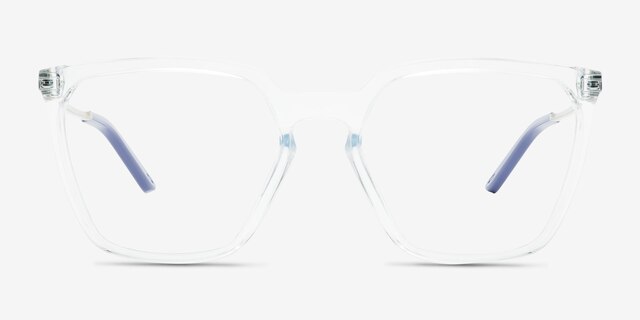 Oakley Bmng Sq Clear Eco-friendlyEyeglass Frames from EyeBuyDirect, Front View