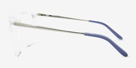 Oakley Bmng SQ Transparent Éco-responsable Montures de lunettes de vue d'EyeBuyDirect, Vue de Côté