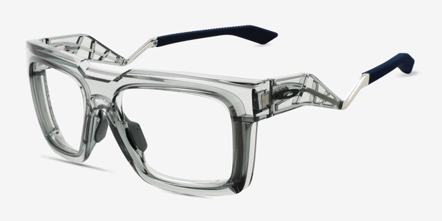Oakley Ox8190 Enigma Ink Gray Eco-friendlyEyeglass Frames from EyeBuyDirect, Angle View