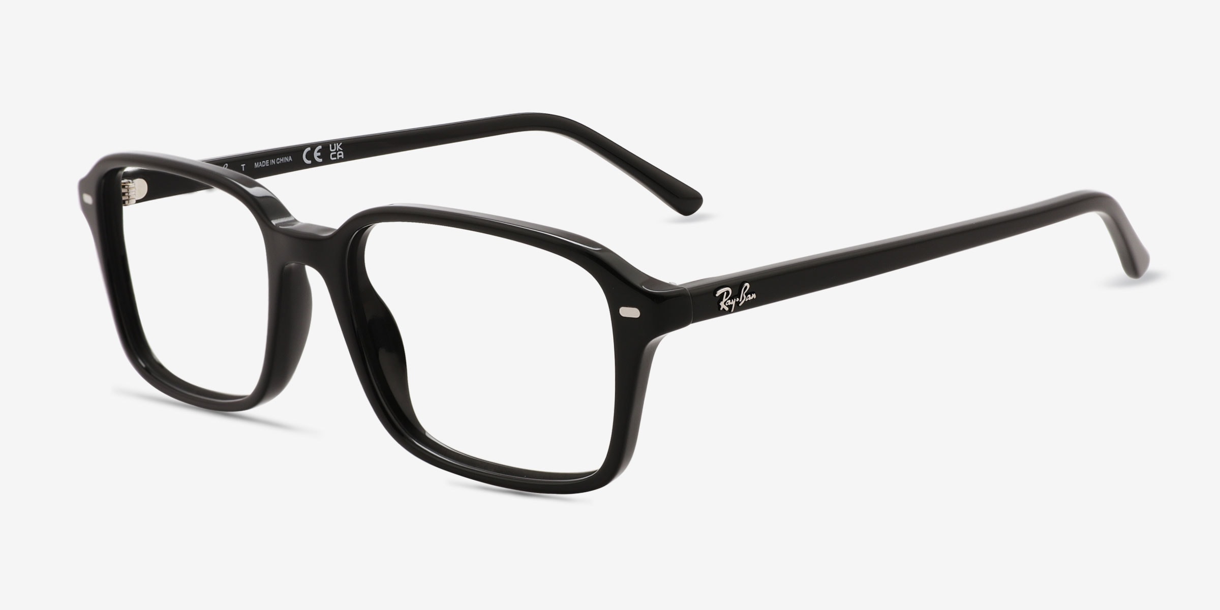 Ray-Ban RB5431 Raimond - Rectangle Black Frame Eyeglasses