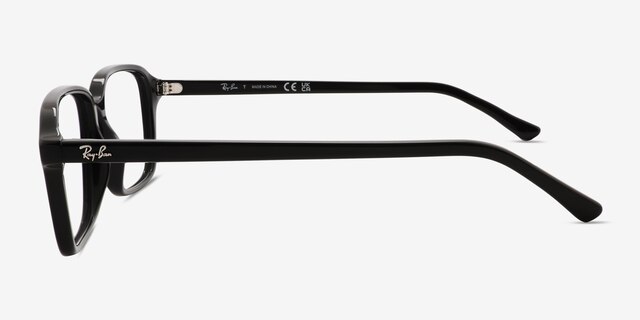 Ray-Ban RB5431 Raimond Black AcetateEyeglass Frames from EyeBuyDirect, Side View