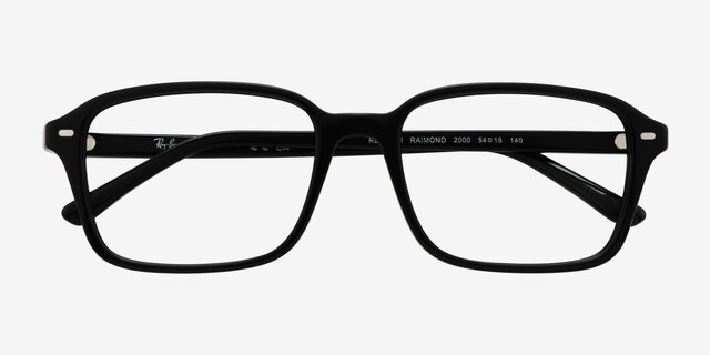 Ray-Ban RB5431 Raimond Black AcetateEyeglass Frames from EyeBuyDirect, Closed View