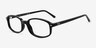 Ray-Ban RB5432 Sam Black AcetateEyeglass Frames from EyeBuyDirect, Angle View