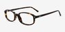Ray-Ban RB5432 Sam Tortoise AcetateEyeglass Frames from EyeBuyDirect, Angle View