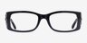 Ray-Ban RB5434 Miriam Black AcetateEyeglass Frames from EyeBuyDirect, Front View