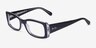 Ray-Ban RB5434 Miriam Black AcetateEyeglass Frames from EyeBuyDirect, Angle View