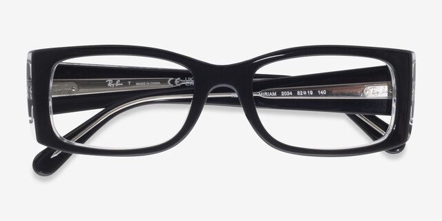 Ray-Ban RB5434 Miriam Black AcetateEyeglass Frames from EyeBuyDirect, Closed View