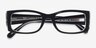 Ray-Ban RB5434 Miriam Black AcetateEyeglass Frames from EyeBuyDirect, Closed View