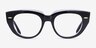 Ray-Ban RB5586 Doreen Black AcetateEyeglass Frames from EyeBuyDirect, Front View