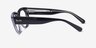Ray-Ban RB5586 Doreen Black AcetateEyeglass Frames from EyeBuyDirect, Side View