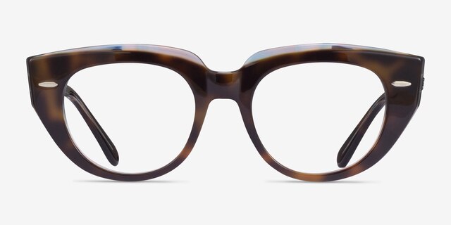 Ray-Ban RB5586 Doreen Tortoise AcetateEyeglass Frames from EyeBuyDirect, Front View