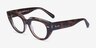 Ray-Ban RB5586 Doreen Tortoise AcetateEyeglass Frames from EyeBuyDirect, Angle View