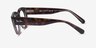 Ray-Ban RB5586 Doreen Tortoise AcetateEyeglass Frames from EyeBuyDirect, Side View