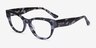 Vogue Eyewear VO5604 Ivory Tortoise AcetateEyeglass Frames from EyeBuyDirect, Angle View