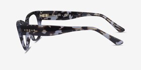 Vogue Eyewear VO5604 Blue Tortoise Acétate Montures de lunettes de vue d'EyeBuyDirect, Vue de Côté
