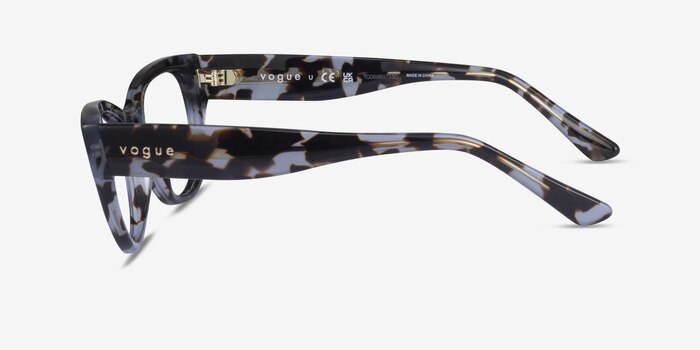 Vogue Eyewear VO5604 Blue Tortoise Acétate Montures de lunettes de vue d'EyeBuyDirect