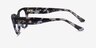 Vogue Eyewear VO5604 Ivory Tortoise AcetateEyeglass Frames from EyeBuyDirect, Side View